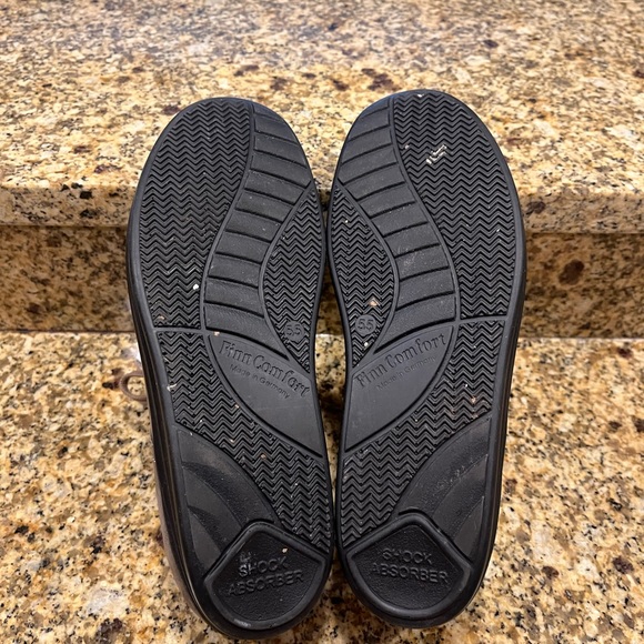 Finn Comfort Women's Olive Leather Perforated Oxford Walking Shoes 5.5 US 7.5 - Picture 12 of 12